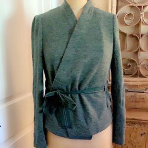 Anthropologie Cartonnier Wrap Sweater